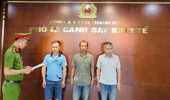Thanh Hóa: Khởi tố vụ 3 đối tượng vi phạm quy định về khai thác tài nguyên