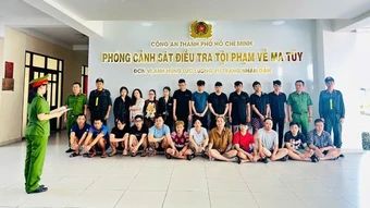 Thành phố Hồ Chí Minh: Triệt phá đường dây ma túy liên tỉnh