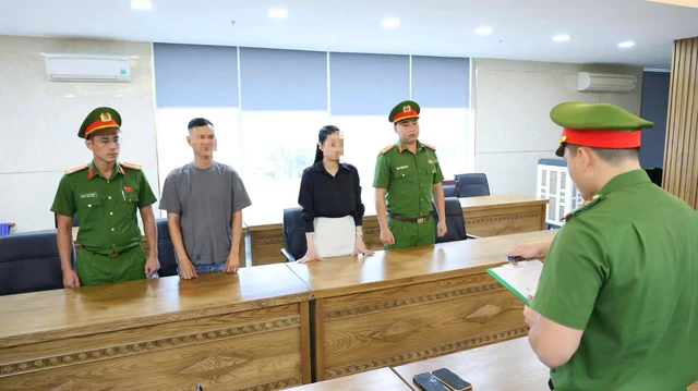 Thi hành lệnh bắt tạm giam Lê Thị Thanh Thuận SN 1983 Thi hành lệnh bắt tạm giam Lê Thị Thanh Thuận SN 1983