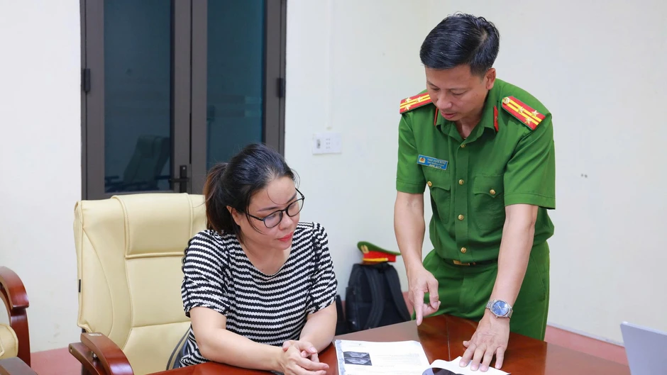 Thi hành lệnh khám xét chỗ ở, bắt tạm giam nguyên kế toán BQL dự án Đặng Thị Lý SN 1981