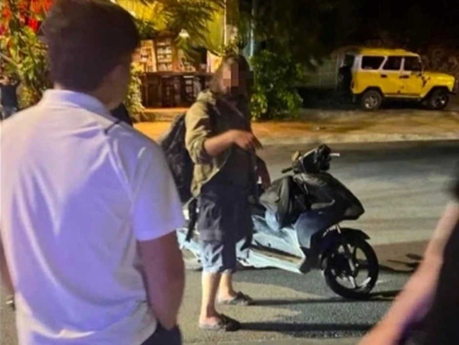 Thiếu tá công an bị người nước ngoài đâm trọng thương ở Mũi Né