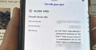 Thủ đoạn chuyển khoản "thiếu 3 số 0" của người phụ nữ mua hải sản