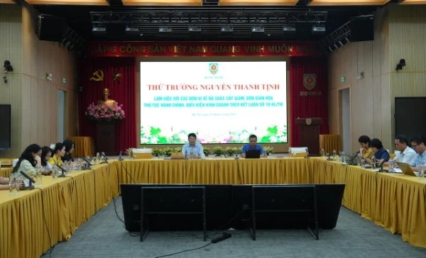 Thứ trưởng Nguyễn Thanh Tịnh: Bộ Tư pháp phải làm gương trong cắt giảm, đơn giản hóa thủ tục hành chính