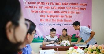Thủ tục đăng ký kết hôn trong trại giam được thực hiện như thế nào?