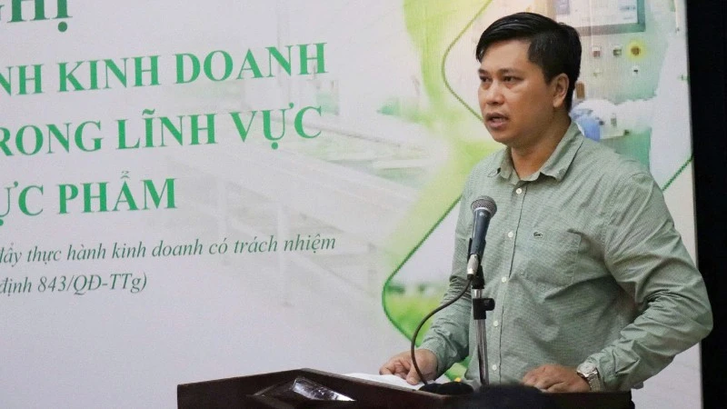 Thúc đẩy kinh doanh có trách nhiệm: Chìa khóa bảo đảm an toàn thực phẩm Thúc đẩy kinh doanh có trách nhiệm: Chìa khóa bảo đảm an toàn thực phẩm