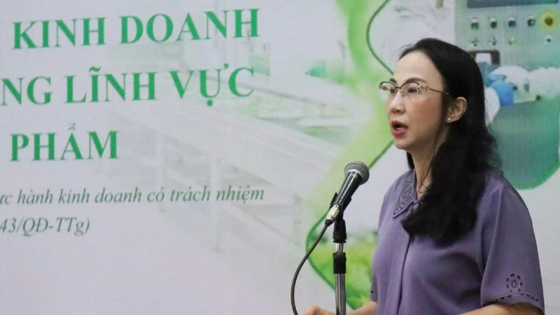 Thúc đẩy kinh doanh có trách nhiệm: Chìa khóa bảo đảm an toàn thực phẩm Thúc đẩy kinh doanh có trách nhiệm: Chìa khóa bảo đảm an toàn thực phẩm