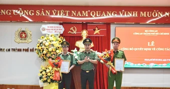Thượng tá Nguyễn Thành Hưng giữ chức Phó Giám đốc Công an TP.HCM