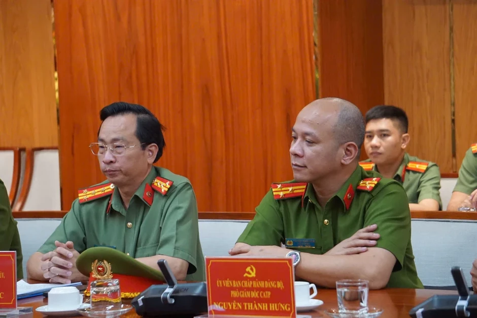Thượng tá Nguyễn Thành Hưng giữ chức Phó Giám đốc Công an TP.HCM Thượng tá Nguyễn Thành Hưng giữ chức Phó Giám đốc Công an TP.HCM