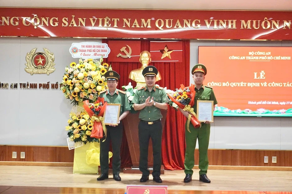 Thượng tá Nguyễn Thành Hưng giữ chức Phó Giám đốc Công an TP.HCM Thượng tá Nguyễn Thành Hưng giữ chức Phó Giám đốc Công an TP.HCM