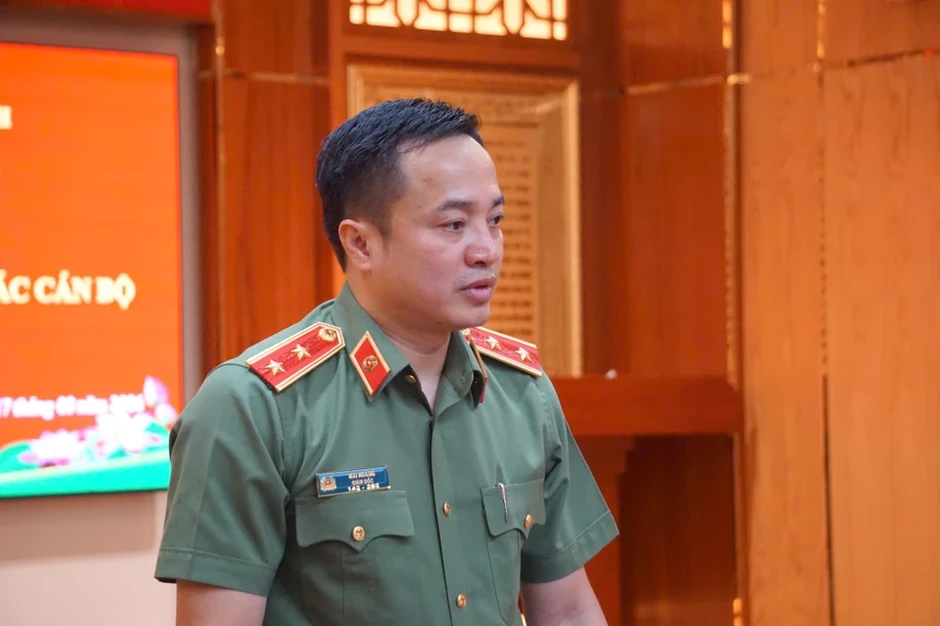 Thượng tá Nguyễn Thành Hưng giữ chức Phó Giám đốc Công an TP.HCM Thượng tá Nguyễn Thành Hưng giữ chức Phó Giám đốc Công an TP.HCM