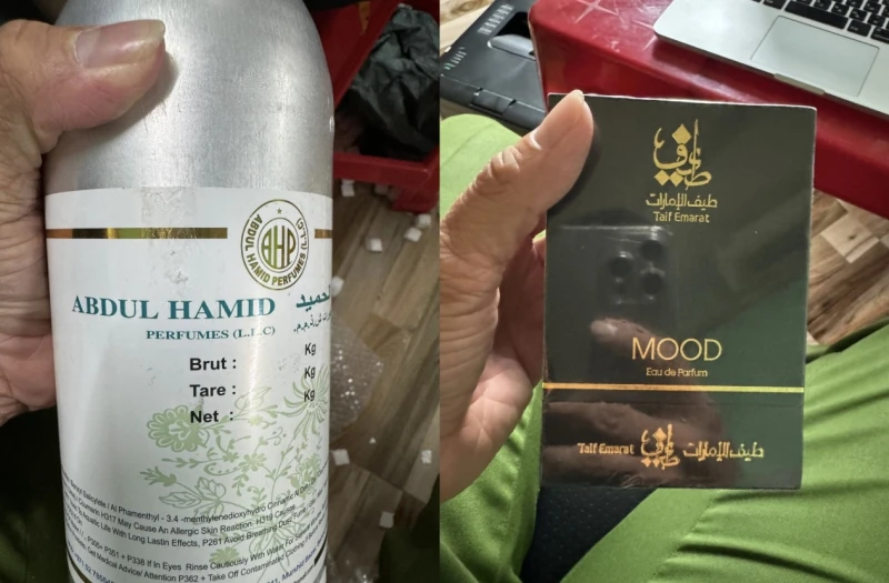 Tìm bị hại trong vụ sản xuất, buôn bán nước hoa giả Tìm bị hại trong vụ sản xuất, buôn bán nước hoa giả