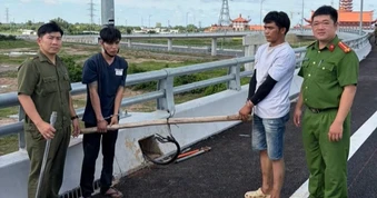 Tìm ra nghi phạm trộm cáp điện trên cao tốc Biên Hòa - Vũng Tàu