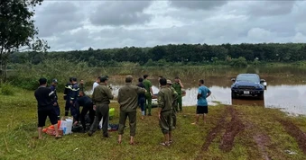Tìm thấy thi thể người phụ nữ đi ô tô bị nước cuốn ở Đồng Nai