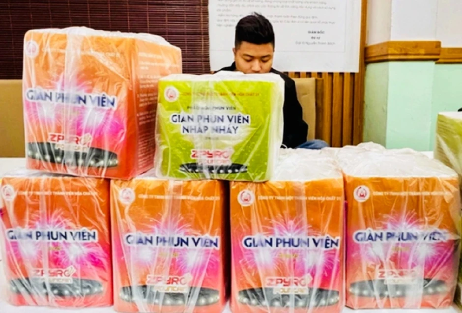 Tổ chức, doanh nghiệp thuộc Bộ Công an được nghiên cứu, sản xuất pháo hoa nổ Tổ chức, doanh nghiệp thuộc Bộ Công an được nghiên cứu, sản xuất pháo hoa nổ