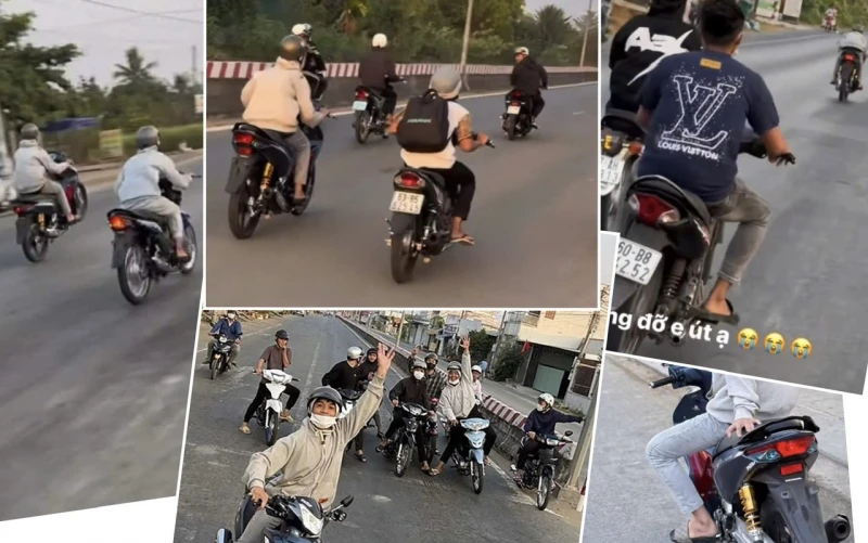 Tổ chức đua xe liên tỉnh, hàng chục đối tượng bị khởi tố Tổ chức đua xe liên tỉnh, hàng chục đối tượng bị khởi tố