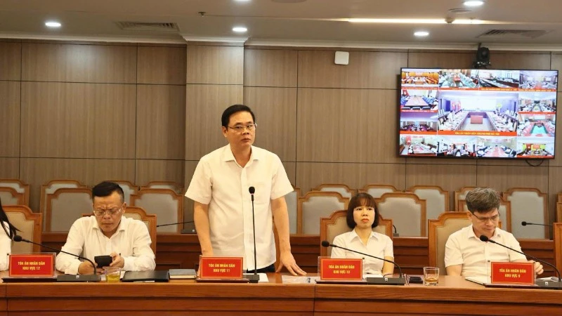Tòa án nhân dân thành phố Hà Nội đáp ứng yêu cầu cải cách tư pháp Tòa án nhân dân thành phố Hà Nội đáp ứng yêu cầu cải cách tư pháp