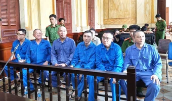 Tòa tuyên 4 án tử hình, 3 án chung thân trong 1 vụ án