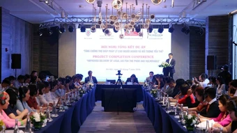 Tổng kết Dự án “Tăng cường trợ giúp pháp lý cho người nghèo và đối tượng yếu thế"