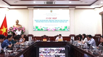 Tổng rà soát hệ thống văn bản quy phạm pháp luật đang được đẩy nhanh về tiến độ