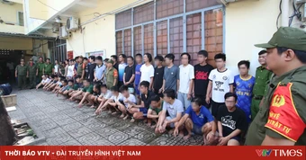 TP Hồ Chí Minh: Bắt giữ 53 đối tượng liên quan đến ma túy tại phường Bảy Hiền