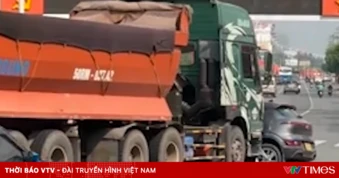 TP Hồ Chí Minh: Làm rõ vụ xe đầu kéo “đẩy” ô tô con tại vòng xoay Gò Đậu