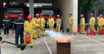 TP.HCM: Huấn luyện PCCC chuyên ngành tại các khu công nghiệp