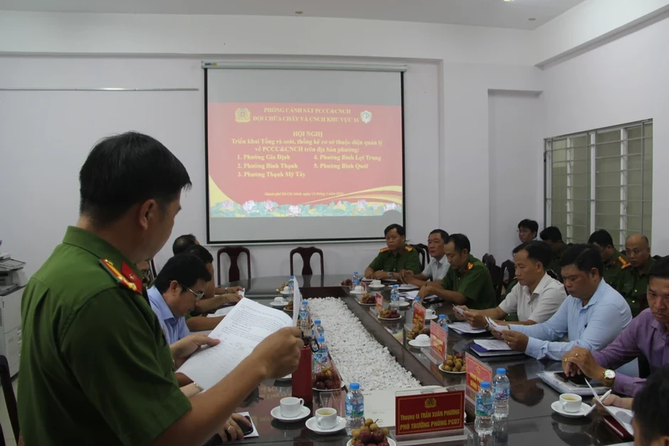 TP.HCM tổng rà soát cơ sở phòng cháy chữa cháy trong cao điểm 45 ngày đêm TP.HCM tổng rà soát cơ sở phòng cháy chữa cháy trong cao điểm 45 ngày đêm