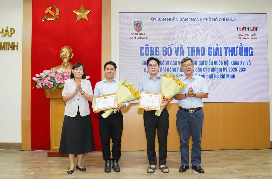 TP.HCM: Tưng bừng lễ trao giải Cuộc thi Công dân với bầu cử TP.HCM: Tưng bừng lễ trao giải Cuộc thi Công dân với bầu cử