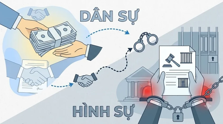 Tranh chấp khoản nợ 40 tỷ: từ dân sự đến án hình sự Tranh chấp khoản nợ 40 tỷ: từ dân sự đến án hình sự