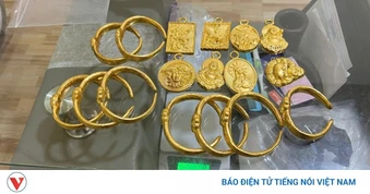 Triệt phá đường dây buôn lậu vàng từ Campuchia về Việt Nam