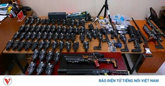 Triệt phá đường dây chế tạo, mua bán trái phép vũ khí quân dụng quy mô lớn
