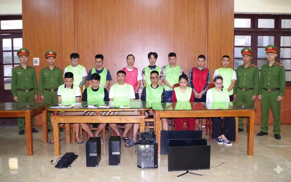 Triệt phá đường dây lừa đảo hơn 250 tỷ đồng có "sào huyệt" tại Campuchia Triệt phá đường dây lừa đảo hơn 250 tỷ đồng có "sào huyệt" tại Campuchia