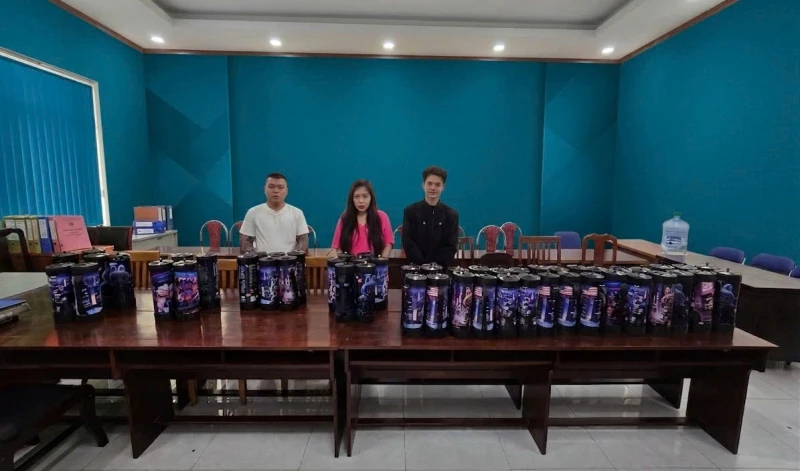 Triệt phá đường dây mua bán “khí cười” số tiền giao dịch hơn 10 tỷ đồng