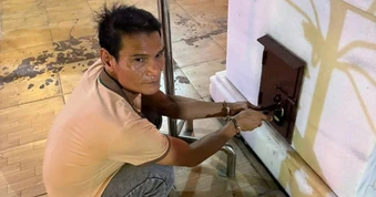 Triệt phá nhiều vụ trộm tiền công đức trong chùa ở TPHCM