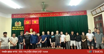 Triệt phá tụ điểm đánh bạc tại khu vực đồi núi hiểm trở ở Lạng Sơn, bắt 18 đối tượng