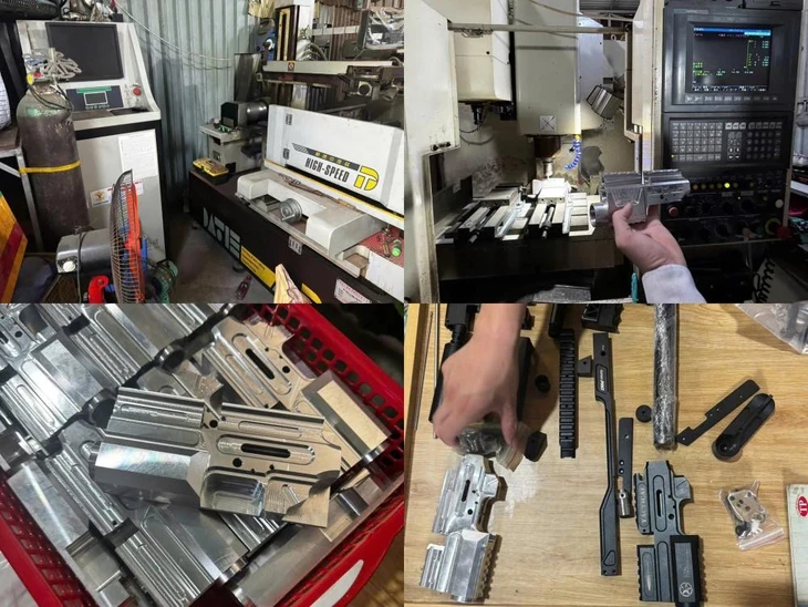 Triệt xóa 2 xưởng sản xuất vũ khí quân dụng trái phép quy mô lớn tại TP.HCM và Đồng Nai Triệt xóa 2 xưởng sản xuất vũ khí quân dụng trái phép quy mô lớn tại TP.HCM và Đồng Nai