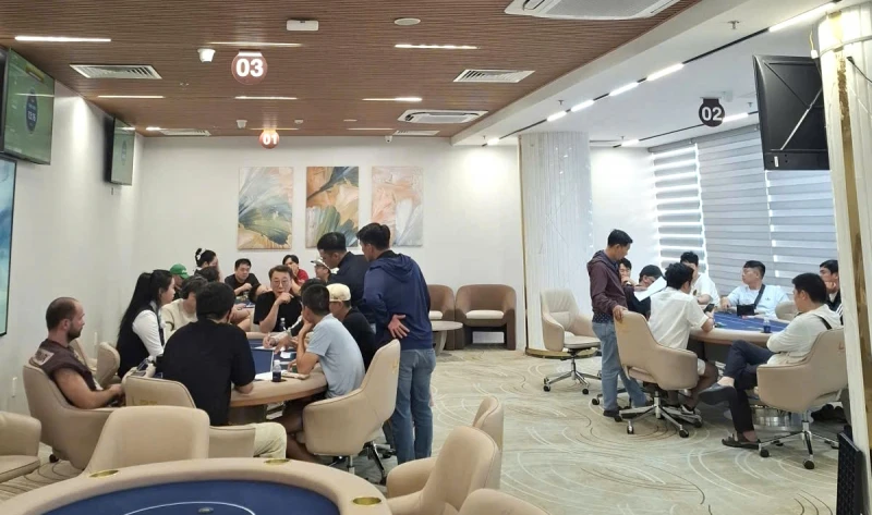 Triệt xóa tụ điểm cờ bạc trá hình thi đấu Poker do người nước ngoài điều hành Triệt xóa tụ điểm cờ bạc trá hình thi đấu Poker do người nước ngoài điều hành