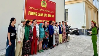Triệt xóa tụ điểm đánh bạc quy mô lớn tại trung tâm Đà Nẵng