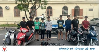 Triệu tập 9 thanh, thiếu niên mang hung khí gây rối trật tự công cộng ở Ninh Bình