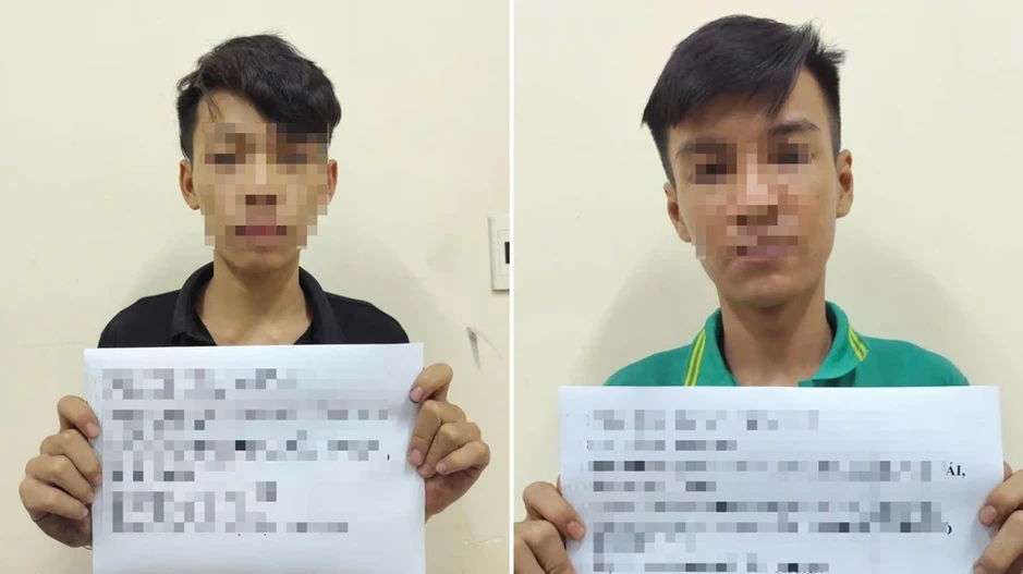 Truy đuổi, ném nón bảo hiểm tấn công đôi nam nữ trên đường Truy đuổi, ném nón bảo hiểm tấn công đôi nam nữ trên đường