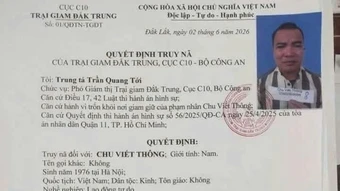 Truy nã phạm nhân bỏ trốn khi đang điều trị tại Bệnh viện đa khoa vùng Tây Nguyên