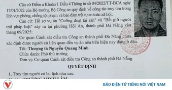 Truy tìm kẻ liên quan vụ án cưỡng đoạt tài sản và bắt giữ người trái pháp luật