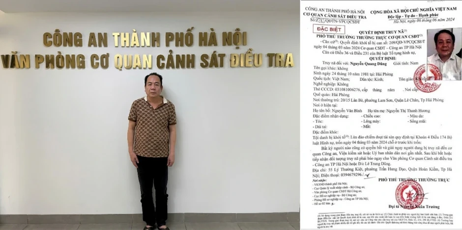 Vận động đối tượng truy nã tại Thái Lan về Hà Nội đầu thú Vận động đối tượng truy nã tại Thái Lan về Hà Nội đầu thú