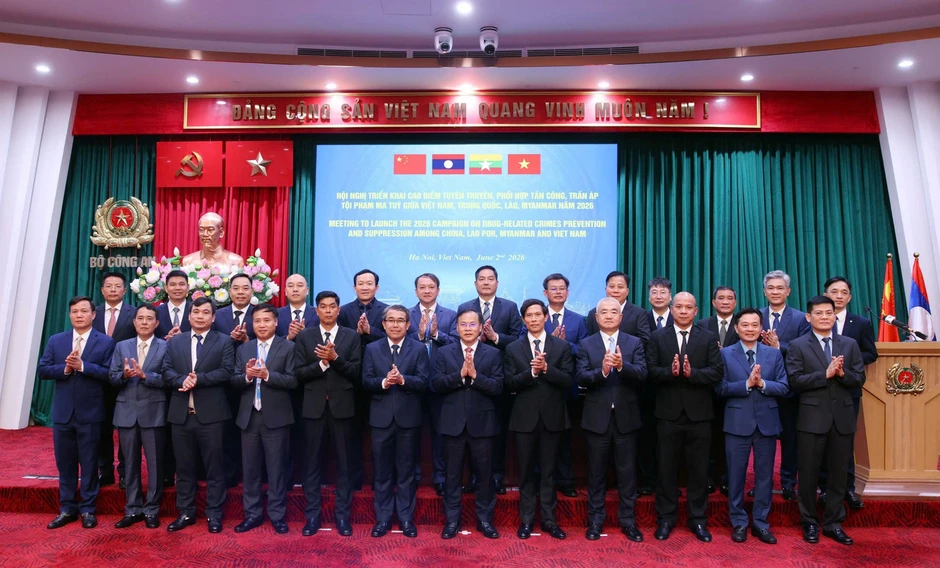 Việt Nam phối hợp với Trung Quốc, Lào, Myanmar mở cao điểm trấn áp tội phạm ma túy Việt Nam phối hợp với Trung Quốc, Lào, Myanmar mở cao điểm trấn áp tội phạm ma túy