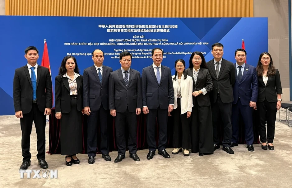 Việt Nam và Hong Kong ký Hiệp định tương trợ tư pháp về hình sự Việt Nam và Hong Kong ký Hiệp định tương trợ tư pháp về hình sự