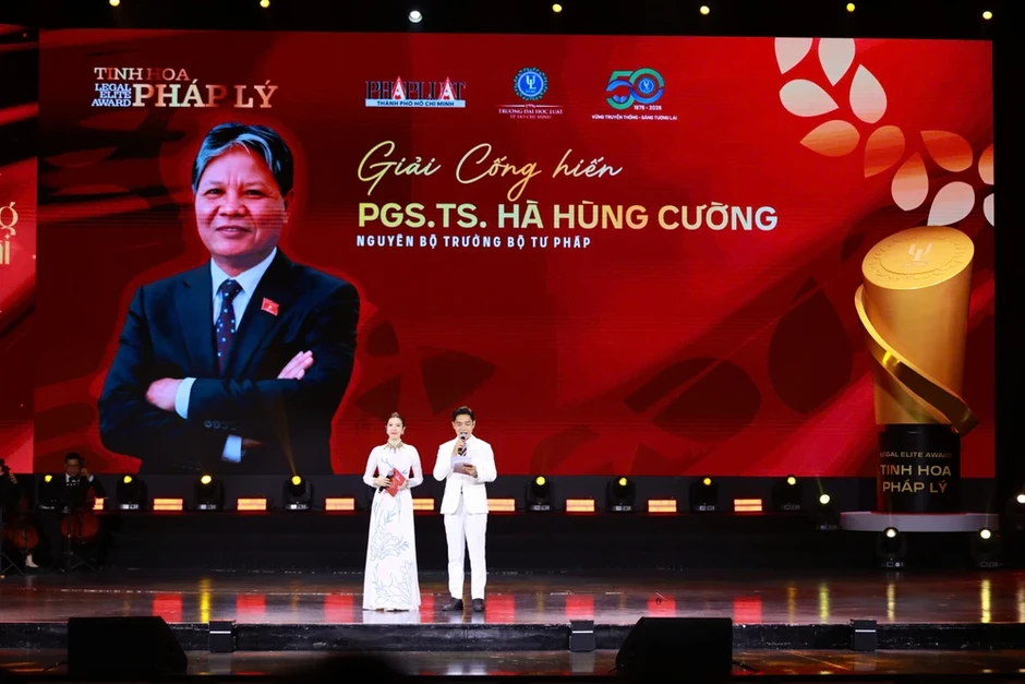 Vinh danh 4 cá nhân đạt giải thưởng Tinh hoa Pháp lý - Legal Elite Award năm 2026