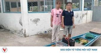 Vĩnh Long bắt đối tượng sử dụng công cụ kích điện khai thác thủy sản