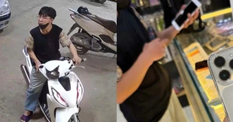 Vờ có nhiều tiền, gã trai đánh tráo điện thoại lấy 2 chiếc iPhone