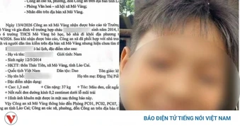 Vụ nam sinh lớp 6 mất tích rồi phát hiện tử vong: Tạm giữ hình sự người bố