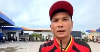 Vụ ô tô cháy tại cây xăng: Những người cứu hộ không biết có người trong xe